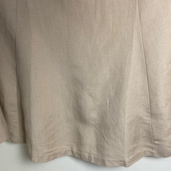 Coldwater Creek Beaded Day Dress Gored Flared Embellish Vintage Vibe Lined Sz 14 - Picture 11 of 17